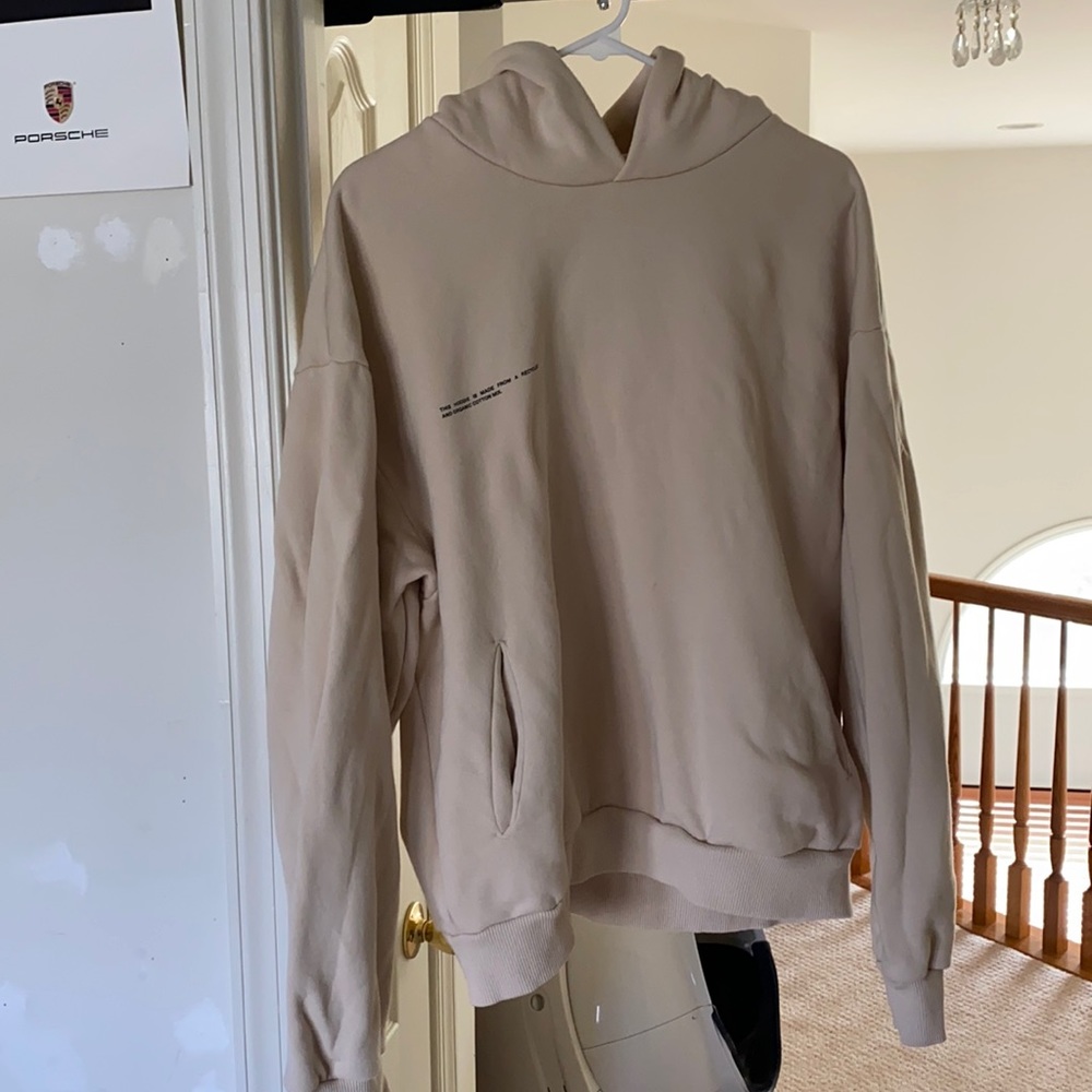 Pangaia heavyweight sand hoodie